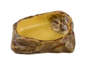 Dzeramais trauks mājdzīvniekiem Hagen Exo Terra Water Dish Medium, brūns, viendabīgs