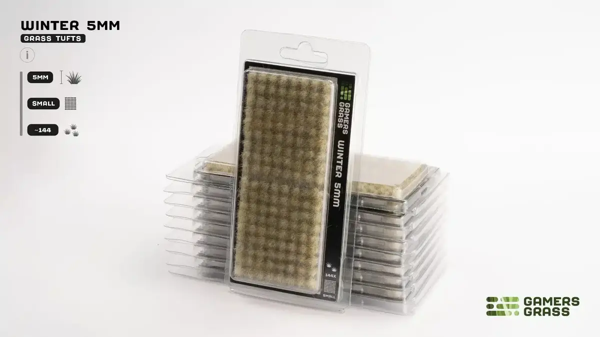 Gamers Grass GG5-W scale model plants, 144 pcs Photo 3