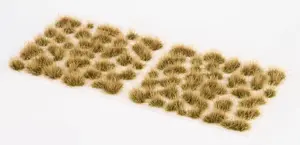 Scale model foliage tufts Gamers Grass GG5-AUS, 70 pcs, brown/yellow, static grass plants for dioramas