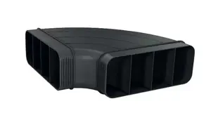 Cooker hood accessory Siemens HZ9VDSB1 – black, height 89 mm, 1 pc
