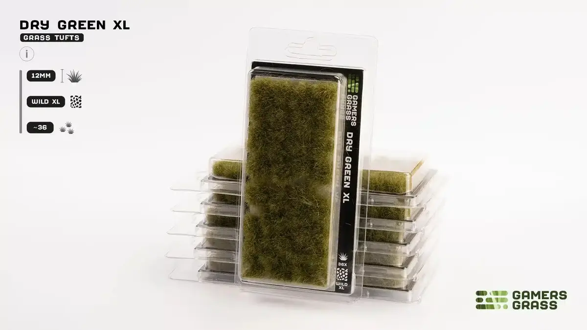 Gamers Grass GG12-DG scale model plants, 36 pcs Photo 3