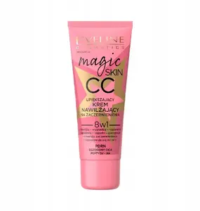 Увлажняющий CC-крем Eveline MAGIC SKIN 8 в 1 – коррекция тона и уход, SPF и точные параметры не указаны