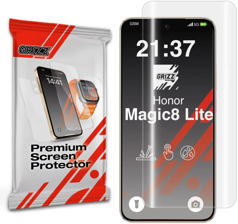 Aizsargplēve GrizzGlass Hydrofilm priekš Honor Magic8