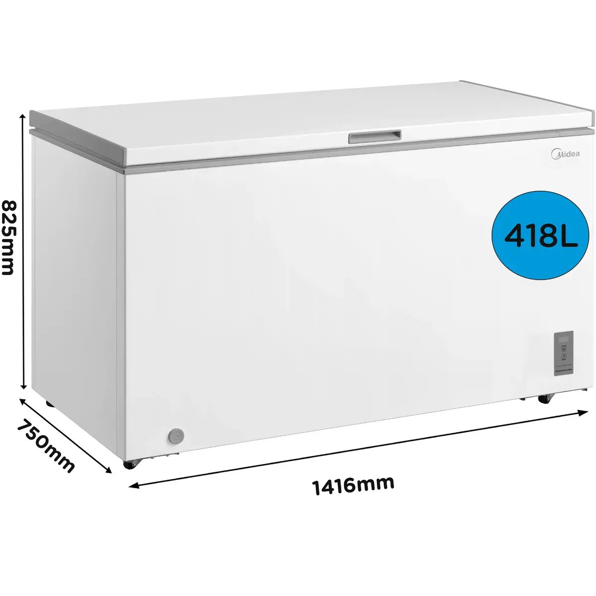 Midea MDRC564FZE01 krūzes saldētava 418 l Photo 5