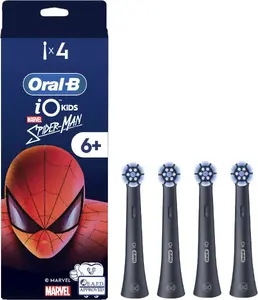 Replacement brush heads for kids Oral‑B iO kids Refills Spiderman — 4 brush heads