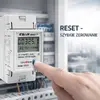 QOLTEC vienfāzes enerģijas skaitītājs DIN 230 V Photo 3