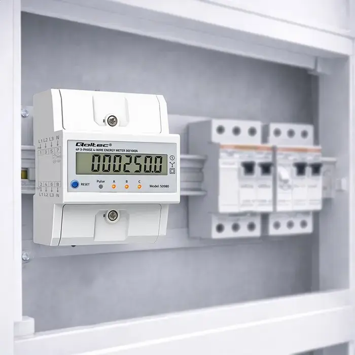 Three-phase energy meter QOLTEC 50980 Photo 6