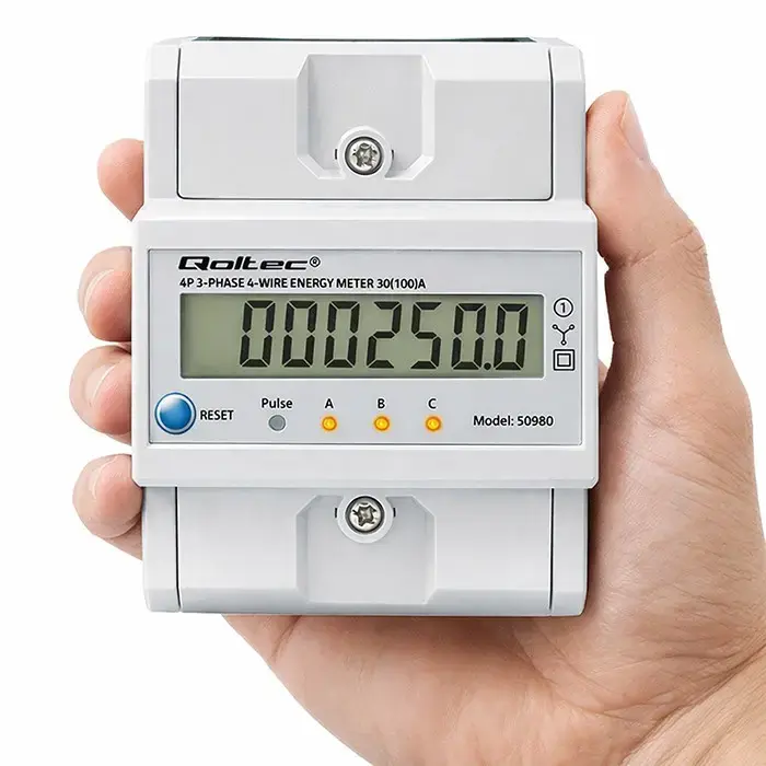 Three-phase energy meter QOLTEC 50980 Photo 8