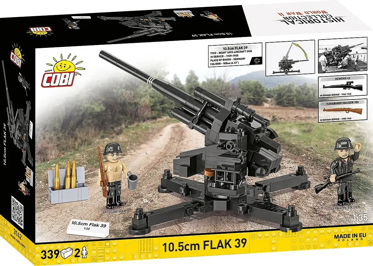 Cobi Blocks 10.5 cm Flak 39 — 339 pcs Photo 4