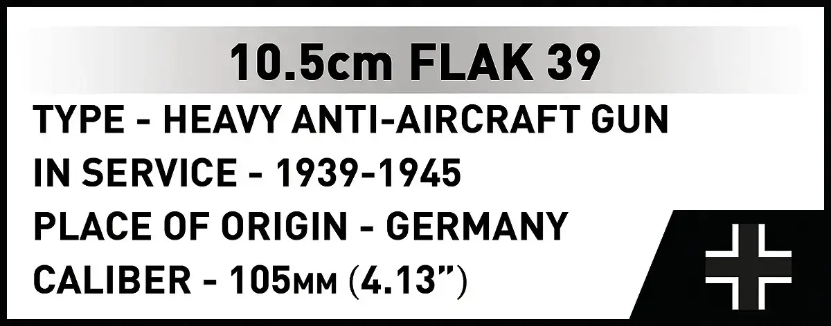 Cobi Blocks 10.5 cm Flak 39 — 339 pcs Photo 14