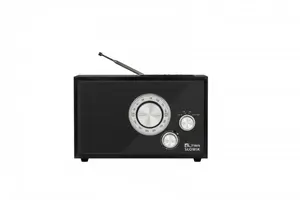 Portable Radio Eltra Radio OR SŁOWIK USB/BT black — FM/AM, USB playback, Bluetooth, battery/AC power
