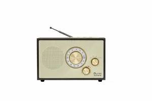 Eltra radio model SŁOWIK USB/BT dark brown — radio with USB playback and Bluetooth