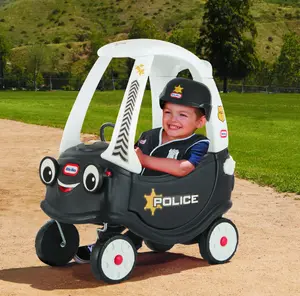 Детская каталка Little Tikes Patrol Police Car, 4 колеса, пластик, питание от AA
