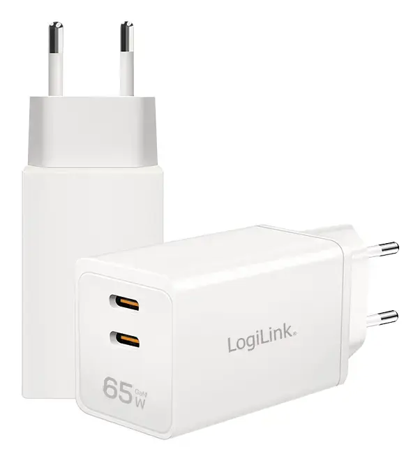 LOGILINK PA0367 65 Вт 2× USB‑C зарядное Photo 3
