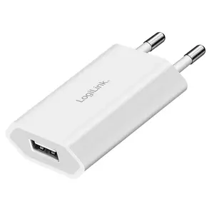 USB-A socket adapter LOGILINK PA0093C — 5W (5V/1A), 1x USB-A, white