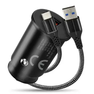 Car charger everActive CC-15QC QC3.0 18W 1x USB with cable