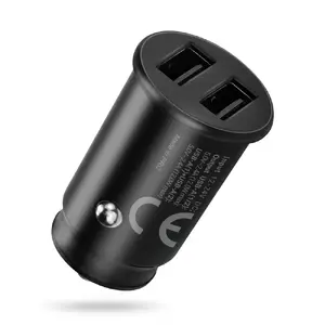 Car charger everActive CC-25 — 2x USB ports, 12W total output, 12V–24V vehicle power