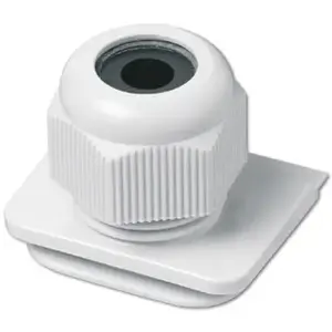 Mounting kit JUNG 893-2, white thermoplastic, accessory for electrical switches and sockets