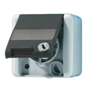 Outlet box Jung 820 NAWSL for flush-mounted installation, Type F