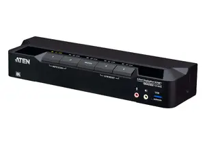 ATEN CS1924A 4-Port USB 3.0 8K DisplayPort KVMP Switch