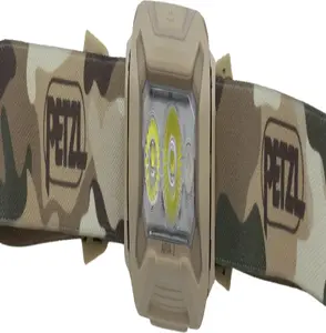 Headlamp Petzl ARIA 2 RGB camo — rechargeable headlamp, adjustable beam, RGB modes (E070BB01)