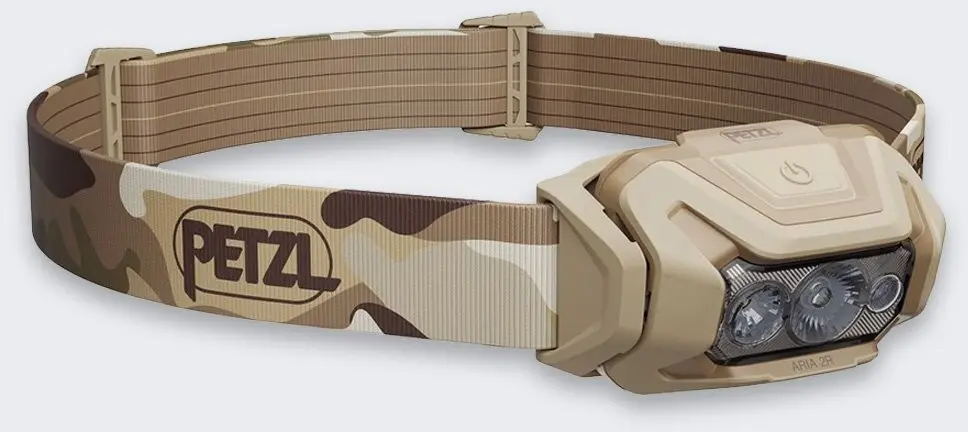 Priekšgala lukturis Petzl ARIA 2R RGB