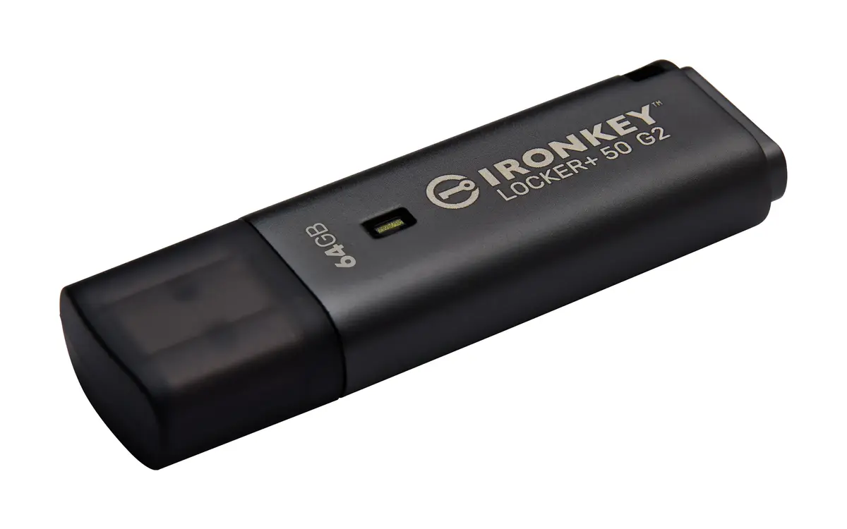 KINGSTON IronKey Locker Plus 50 G2 64 GB USB zibatmiņa Photo 3