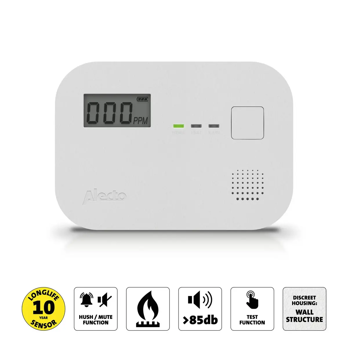 Alecto COA3910 детектор CO Photo 2