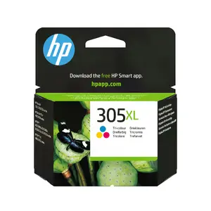 Ink cartridge HP Enterprise 305XL High Yield Tri-color — Dye ink, 5 ml, ~200 pages