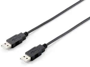 USB 2.0 Type A to Type A Cable Sonstige 5.0 m, Male–Male, 480 Mbps, Black