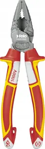 Insulated combination pliers FELO KOMBINERKI VDE 165 – FELO model FL58001640, 165 mm insulated hand tool
