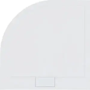 Shower tray BESCO Axim Ultraslim semi-round corner 90 x 90 cm (BAX-90-NR)