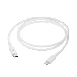 USB-C to Lightning Cable 1 m, d bramante re-charge (USB 2.0, white)