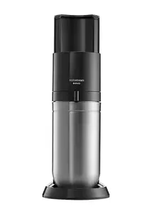 Beverage maker No name SodaStream E-DUO Metal Plastic Black Stainless steel — 1 L PET and glass bottles, 155×280×440 mm