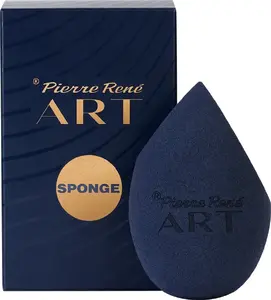 Спонж для макияжа No name PIERRE RENE Art Sponge — синий аппликатор для растушёвки