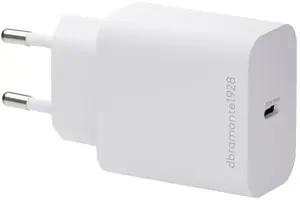 Charger d bramante re-charge (20 W, 3 A, PD/PPS, 24-pin USB-C) — white — Europe