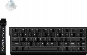 Механическая клавиатура Mchose MC-Ace68-8 Ice Blue Magnetic Switch 68 клавиш Bluetooth/USB без цифрового блока