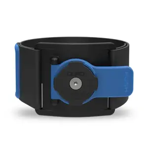Pasīvs mobilā tālruņa turētājs Quad Lock QLM-ARM, melns/zils