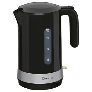 Elektriskais tējkanna CLATRONIC WK 3840 — 1,8 L, 2200 W, melna