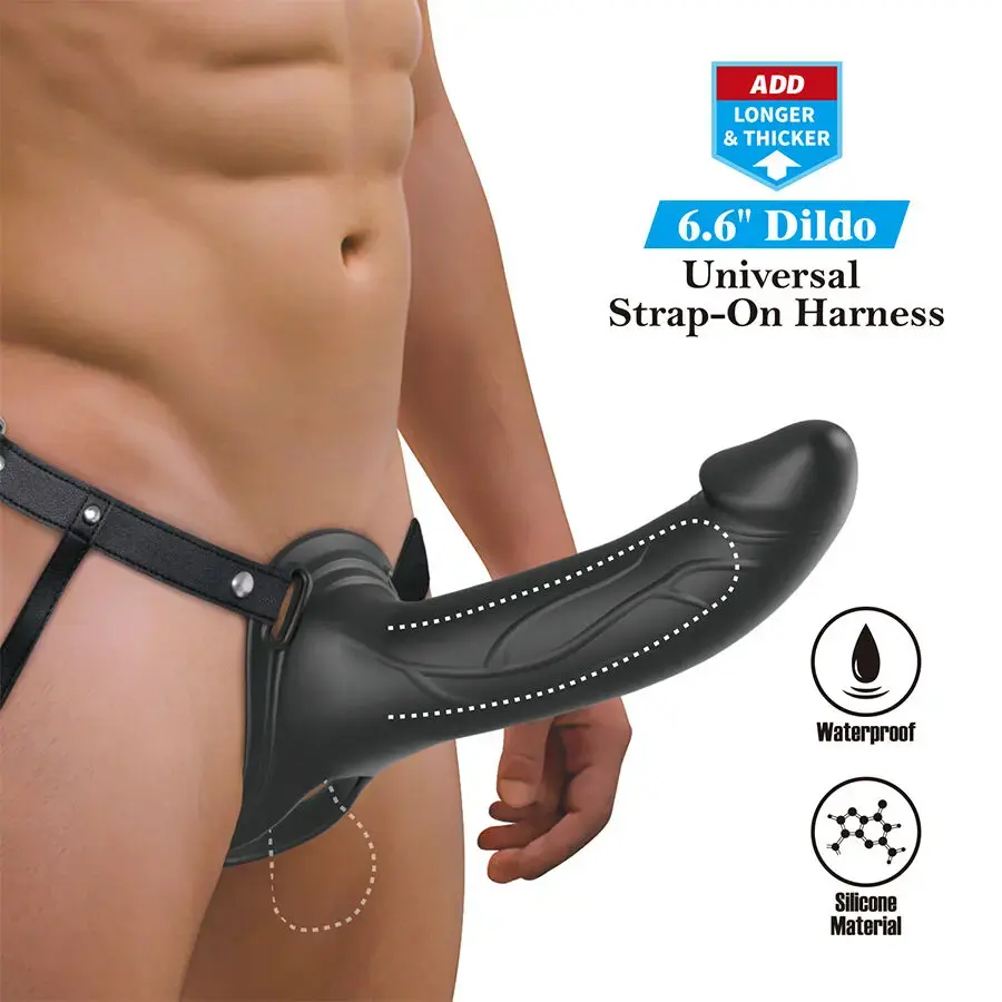 Strap-on vibrating harness Pretty Love Landon Photo 8