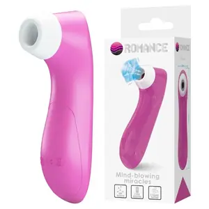 Clitoral suction device ROMANCE with pink pulsation technology — model D-245245