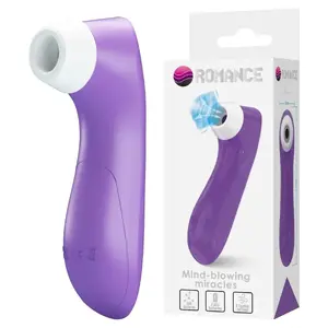 Clitoral suction stimulator ROMANCE D-245246 with pulsation technology, purple