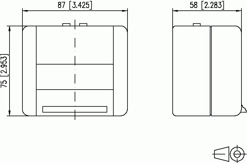 Wall plate MetzConnect 1309430003-E Photo 2