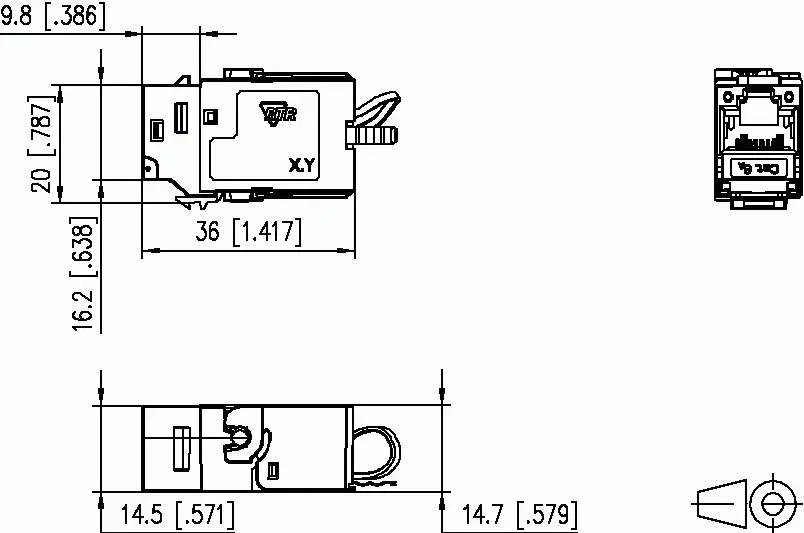 MetzConnect 130B21-E wire connector Photo 2