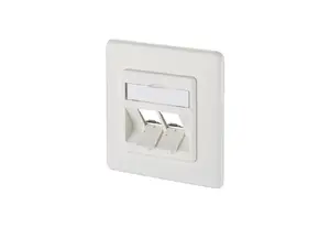 Накладка/крышка для выключателя MetzConnect 1309151002-E, белая ABS, безвинтовая, 80.5×10.7×80.5 мм, упаковка 10 шт.