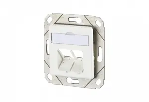 Outlet box accessory MetzConnect 130B20D21102KE White, 1 pc