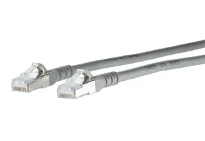 Патч‑кабель MetzConnect 1308450333-E Cat6a S/FTP (S‑STP) 0.3 м Серый RJ‑45–RJ‑45