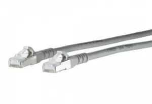 Networking cable MetzConnect 1308450233-E Cat6a SF/UTP (S-FTP) RJ45–RJ45 0.2 m Grey