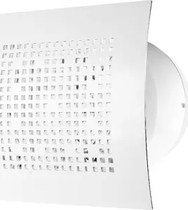 Вентилятор для ванной AWENTA WPAB110Z Pulsar, Ø100 мм, 110 м³/ч, 9 Вт, 230 В, с обратным клапаном, белый