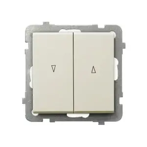 Ospel smart switch ŁP-7R/m/27 — 250 V AC, 10 A, IP20, 71×71×42 mm